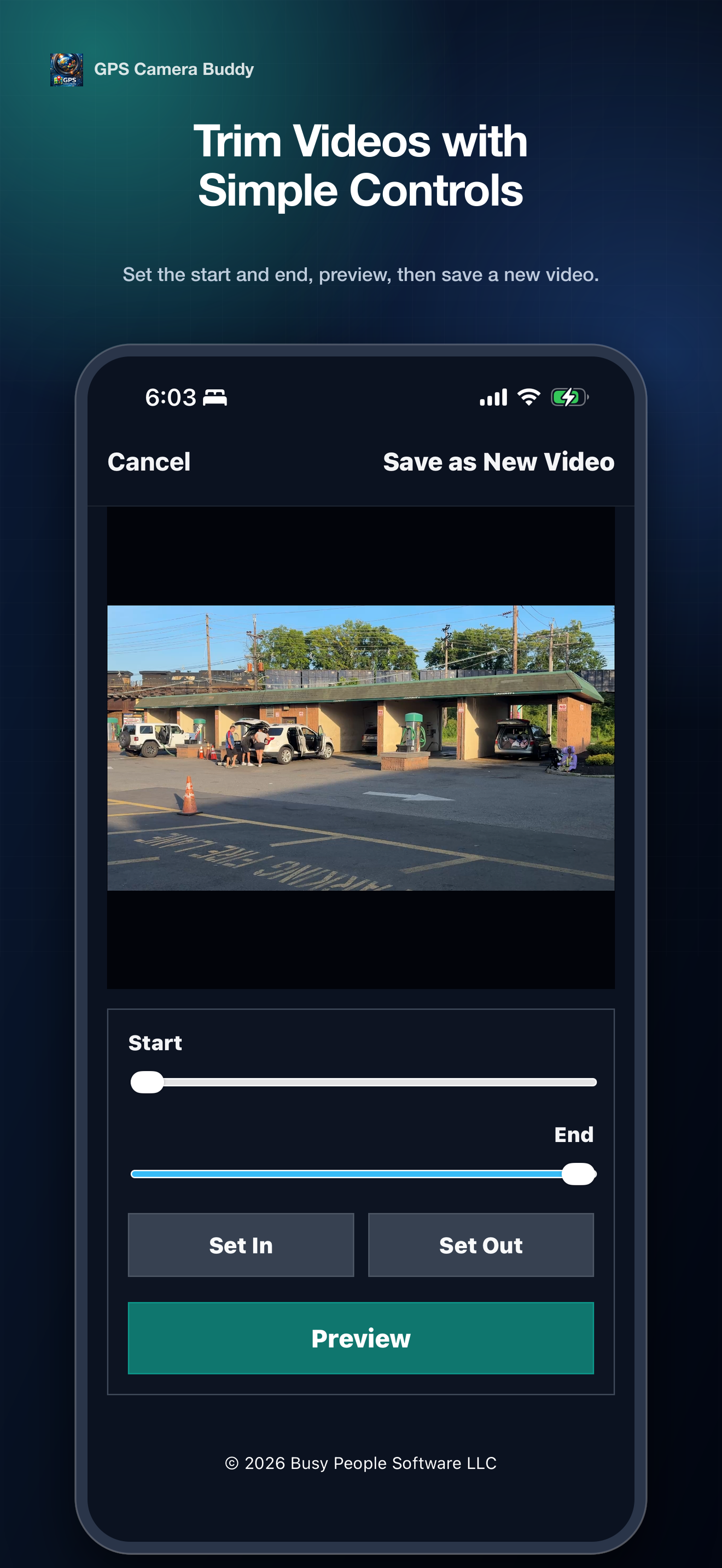 Edit out what you don't need in your videos.